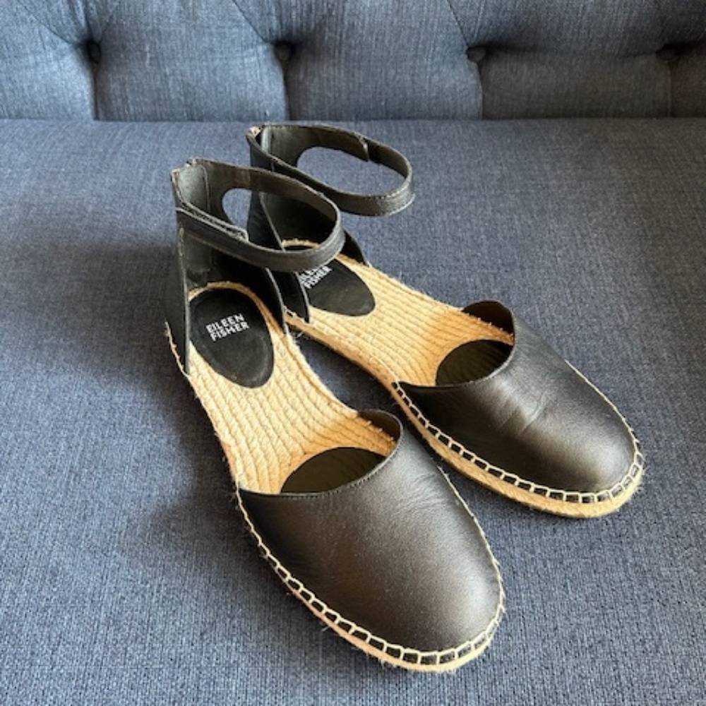 Eileen Fisher Lala Espadrille Size 10